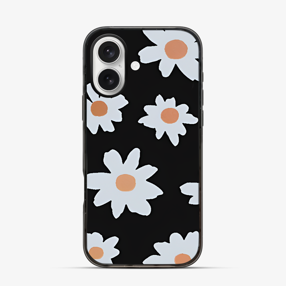 Black Lilies iPhone 16 Case