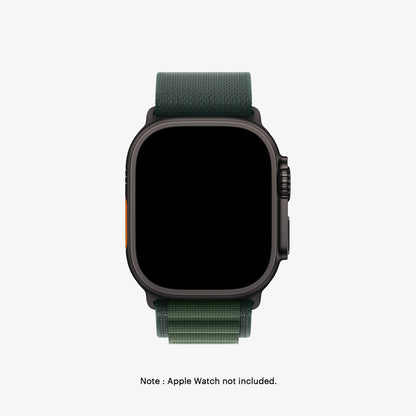 Dark Green Ridge Loop WatchBand