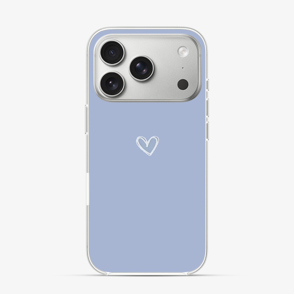 Blue Heart iPhone 17 Pro Max Case