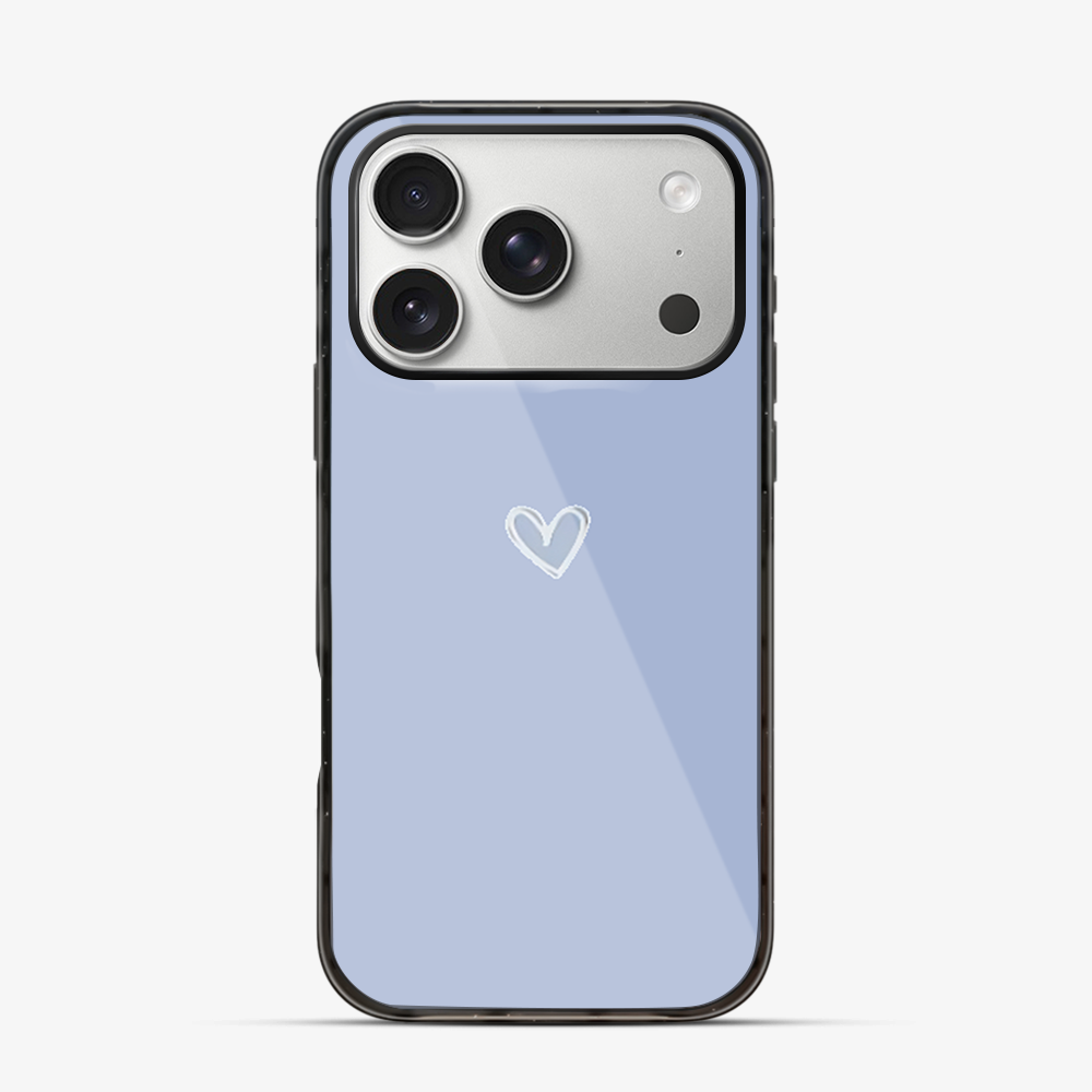 Blue Heart iPhone 17 Pro Case