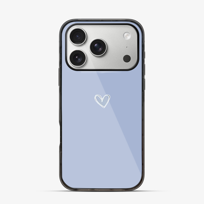 Blue Heart iPhone 17 Pro Case