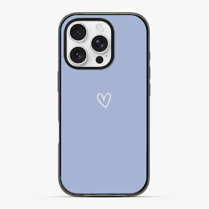 Blue Heart Phone Case Hard 2.0 Case