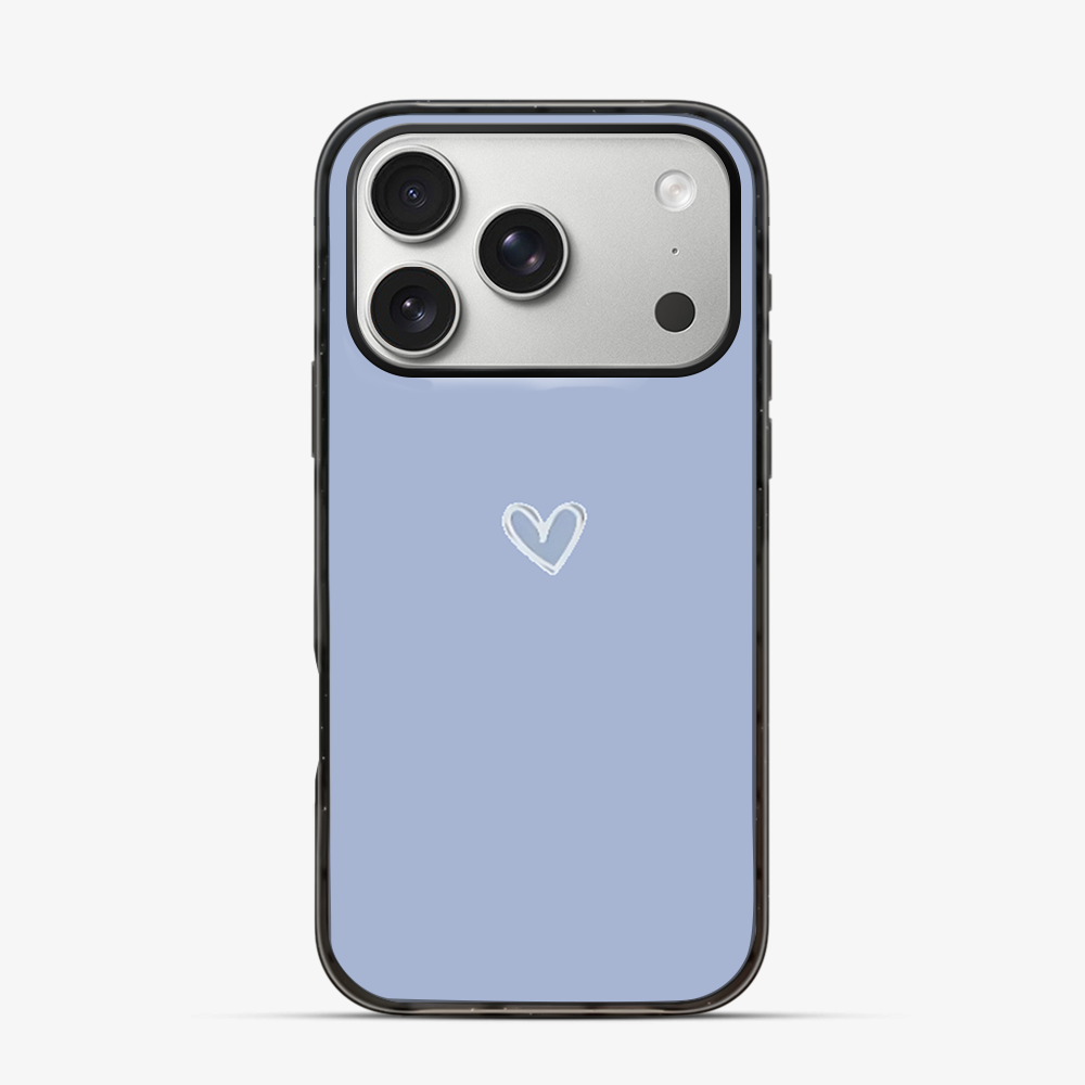 Blue Heart iPhone 17 Pro Max Case