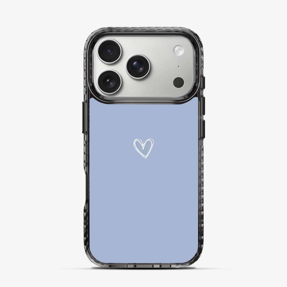 Blue Heart iPhone 17 Pro Max Case