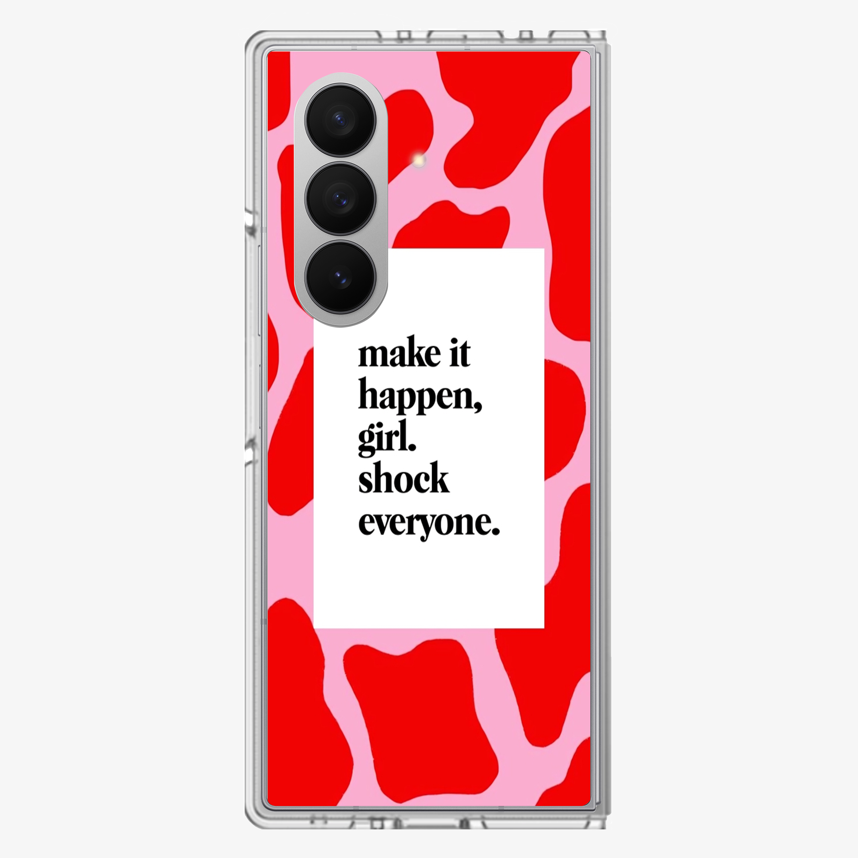 Girl Shock Everyone Samsung Z Fold Phone Case