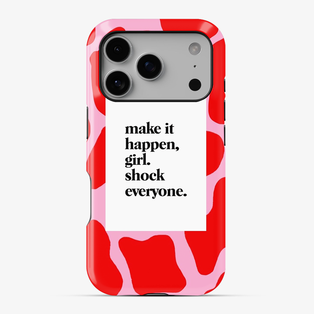 Girl Shock Everyone Phone Case