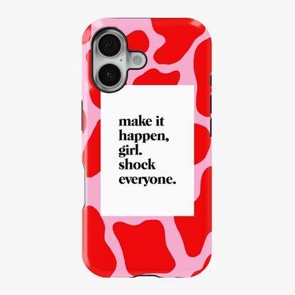 Girl Shock Everyone Phone Case
