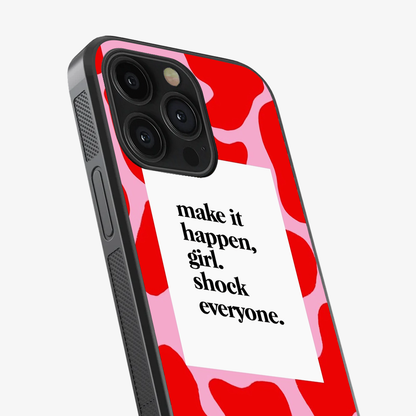 Girl Shock Everyone Phone Case