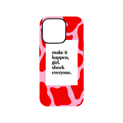 Girl Shock Everyone Case