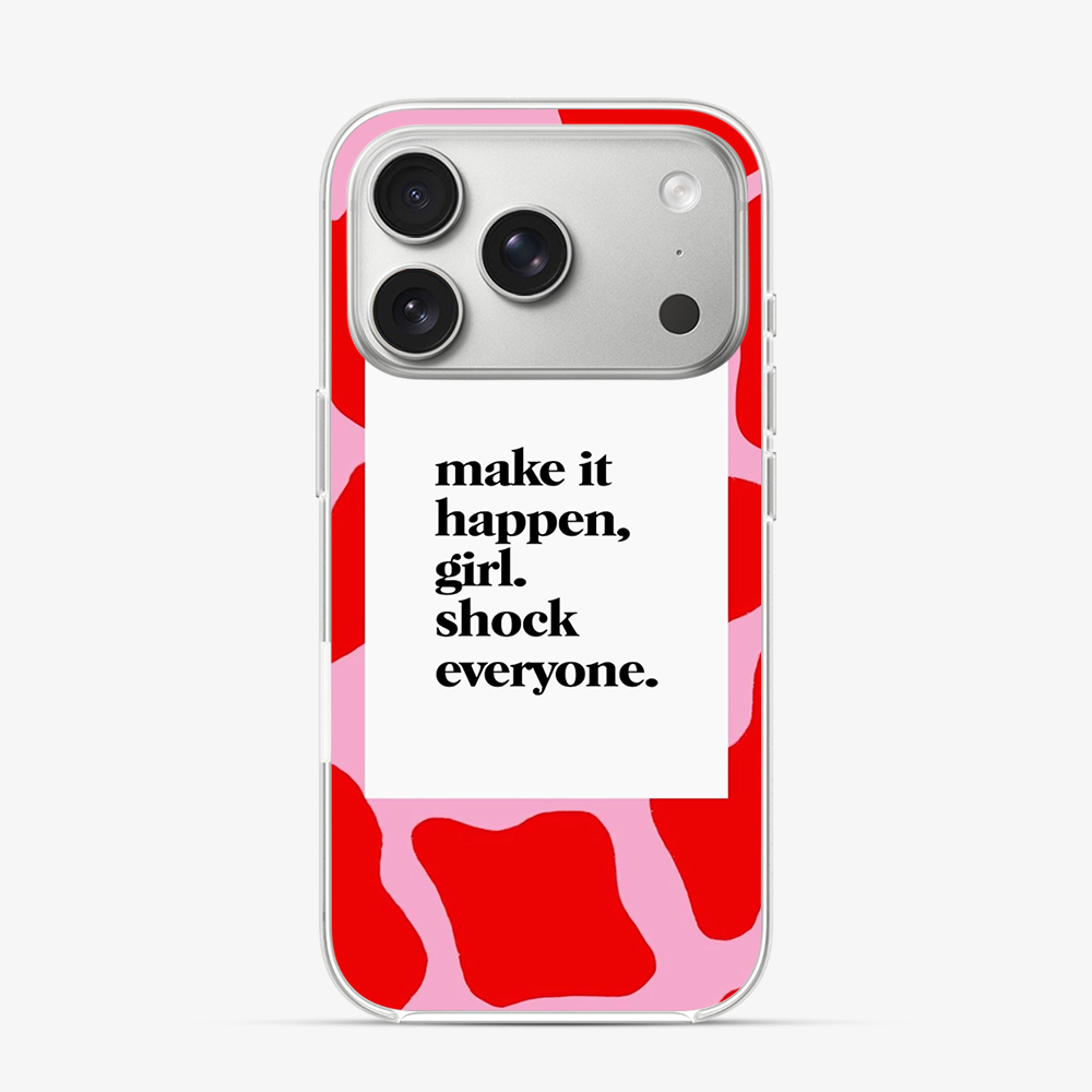 Girl Shock Everyone iPhone 17 Pro Case