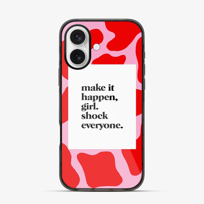 Girl Shock Everyone iPhone 17 Case