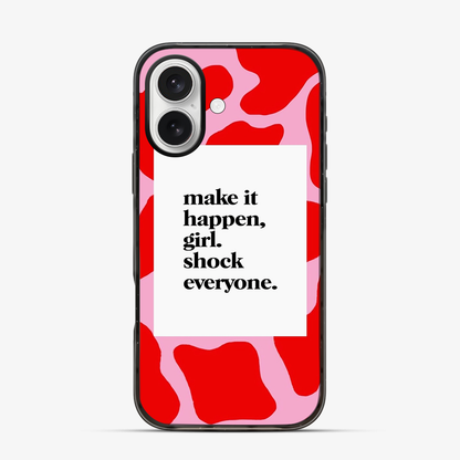 Girl Shock Everyone iPhone 17 Case
