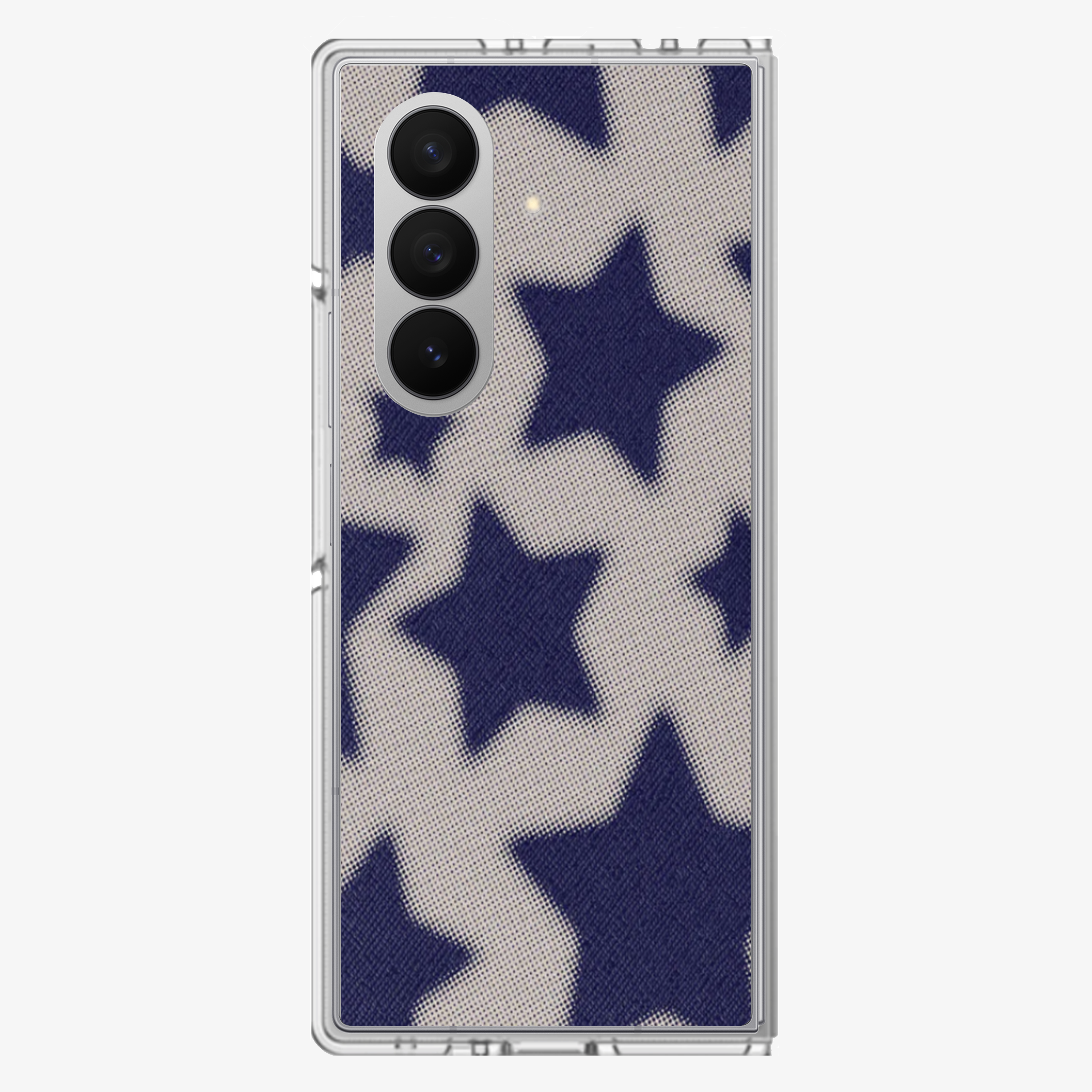 Pixelated Stars Samsung Z Fold Phone Case
