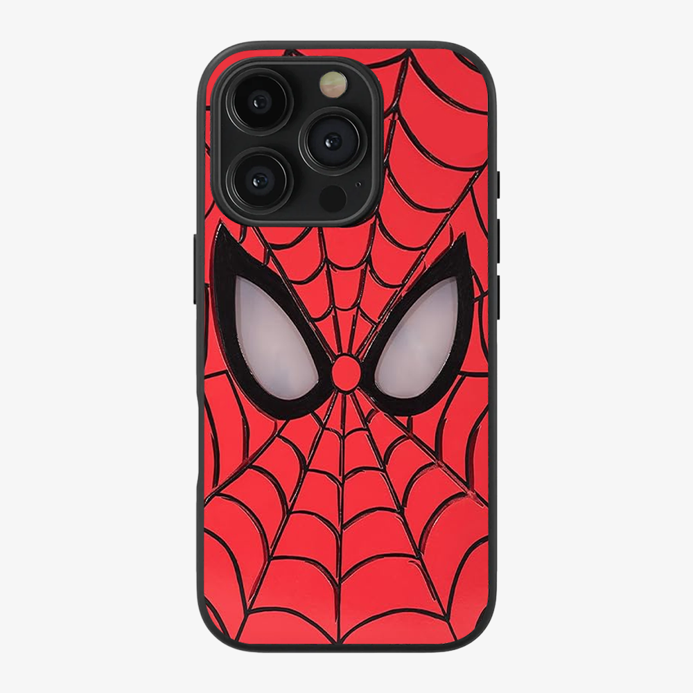 Spiderman Cobweb Phone Case Clear Silicone Case