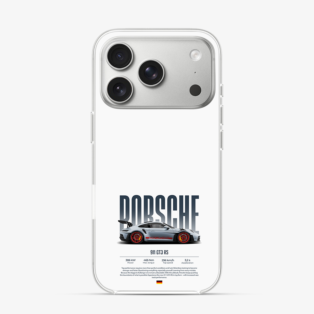 Porshe 911 GT3 RS iPhone 17 Pro Max Case