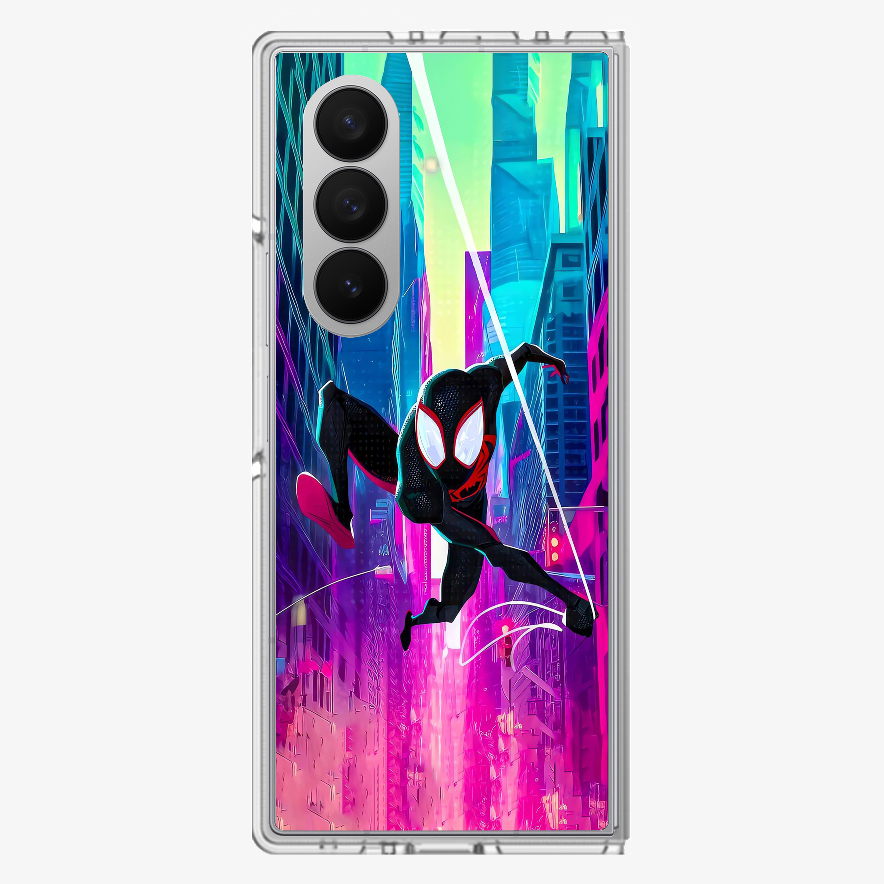 Flying Spiderman Samsung Z Fold Phone Case