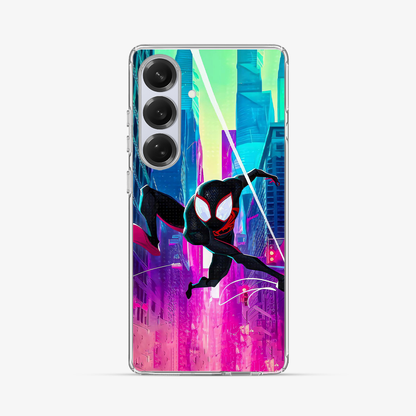Flying Spiderman Samsung Phone Case Hard 2.0 Case
