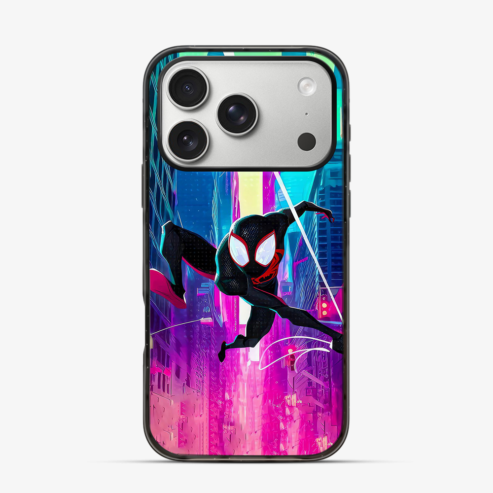 Flying Spiderman iPhone 17 Pro Max Case
