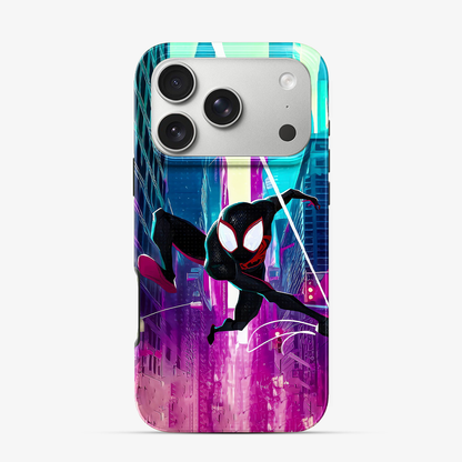 Flying Spiderman iPhone 17 Pro Max Case