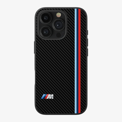 BMW Carbon Fibre Phone Case | One Clear Silicone Case