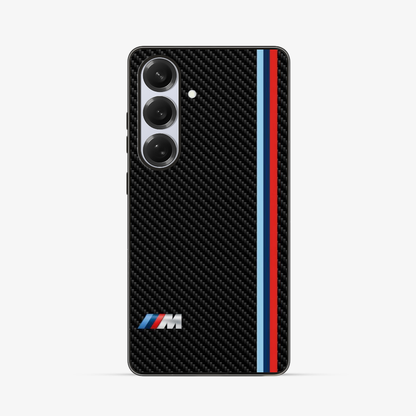 BMW Carbon Fibre Samsung Phone Case | One Clear Silicone Case
