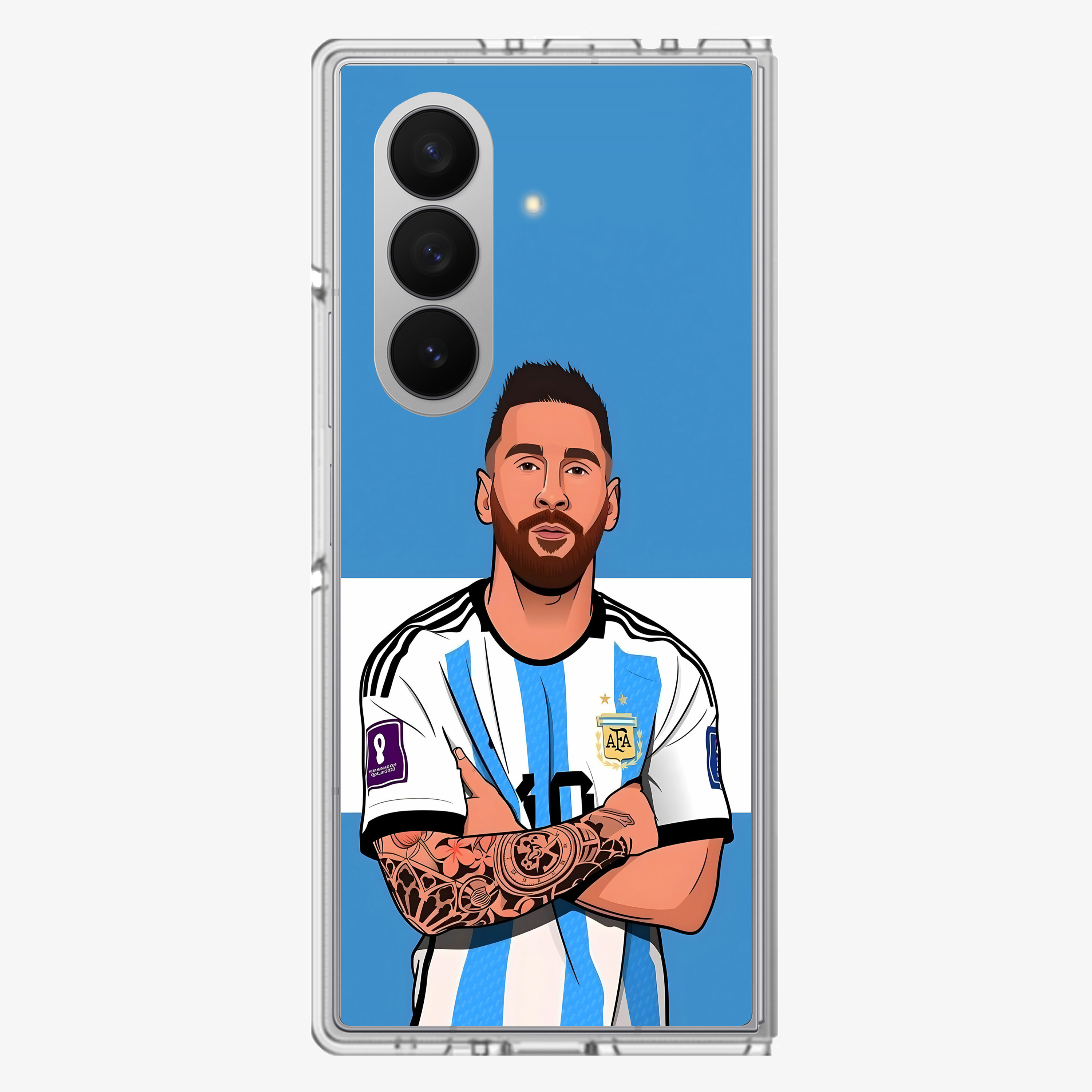 Messi Phone Samsung Z Fold Phone Case