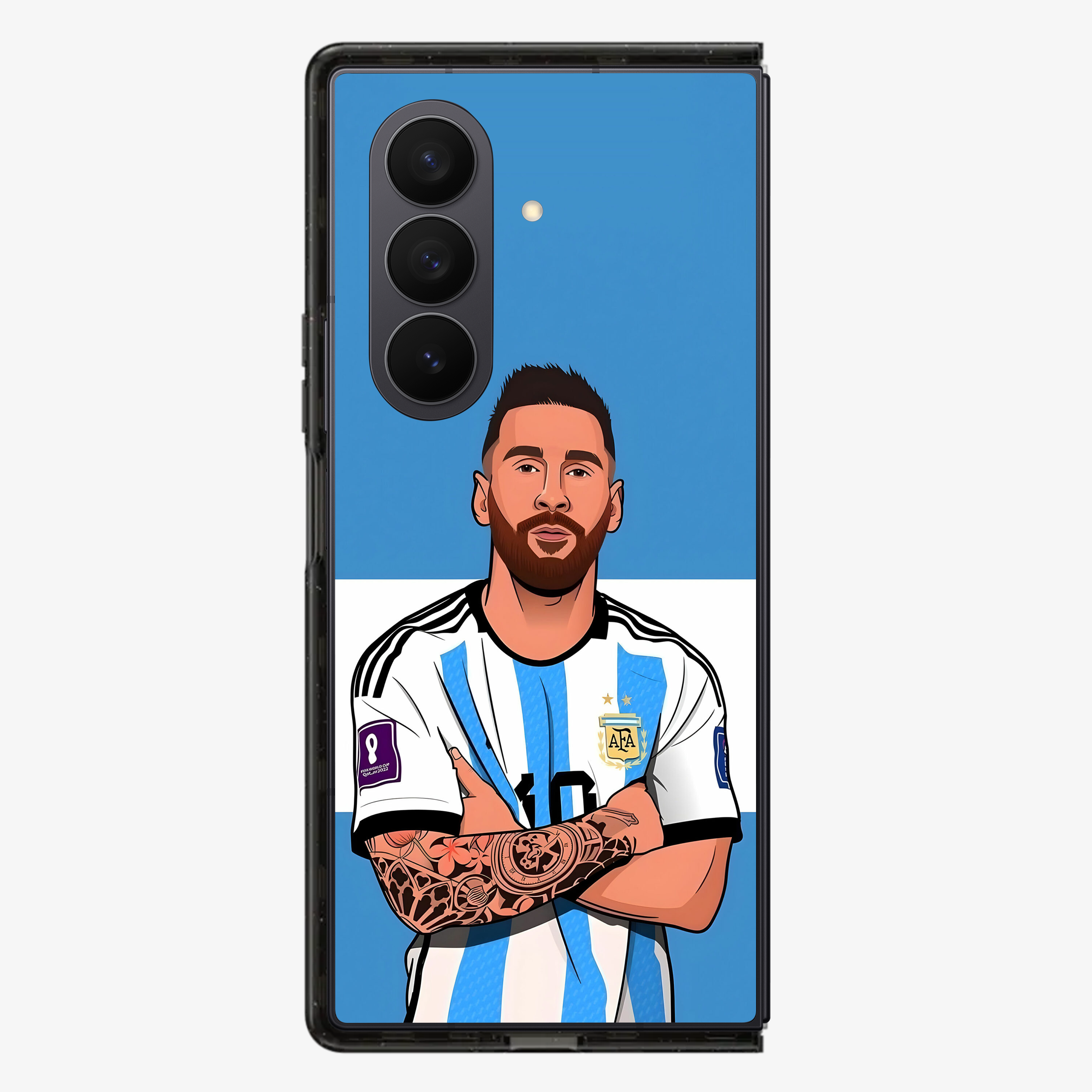 Messi Phone Samsung Z Fold Phone Case