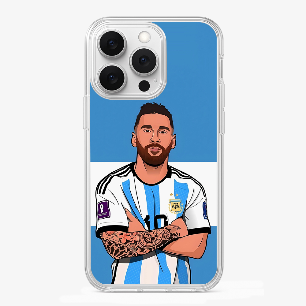 Messi Phone Case Glass Case