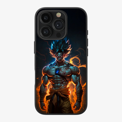 Anime Goku Ultra Instinct Phone Case Clear Silicone Case
