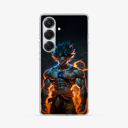 Anime Goku Ultra Instinct Samsung Phone Case Hard 2.0 Case