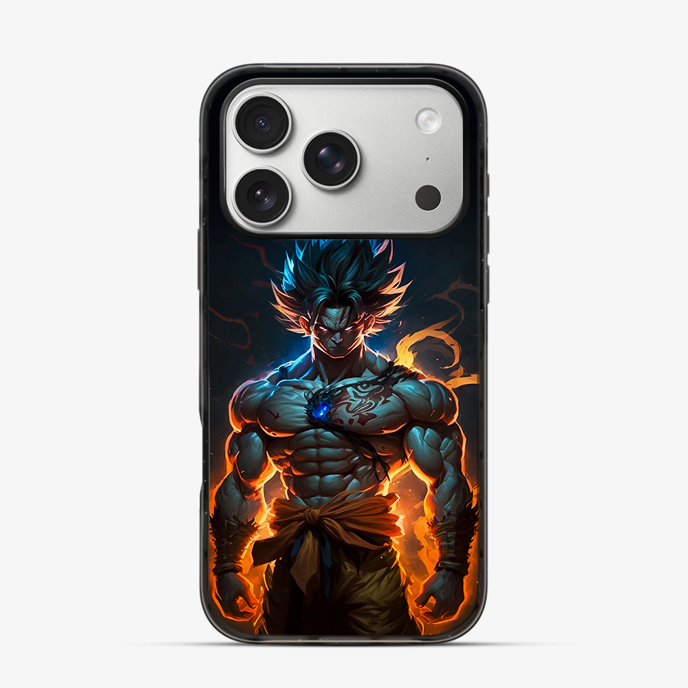 Anime Goku Ultra Instinct iPhone 17 Pro Case