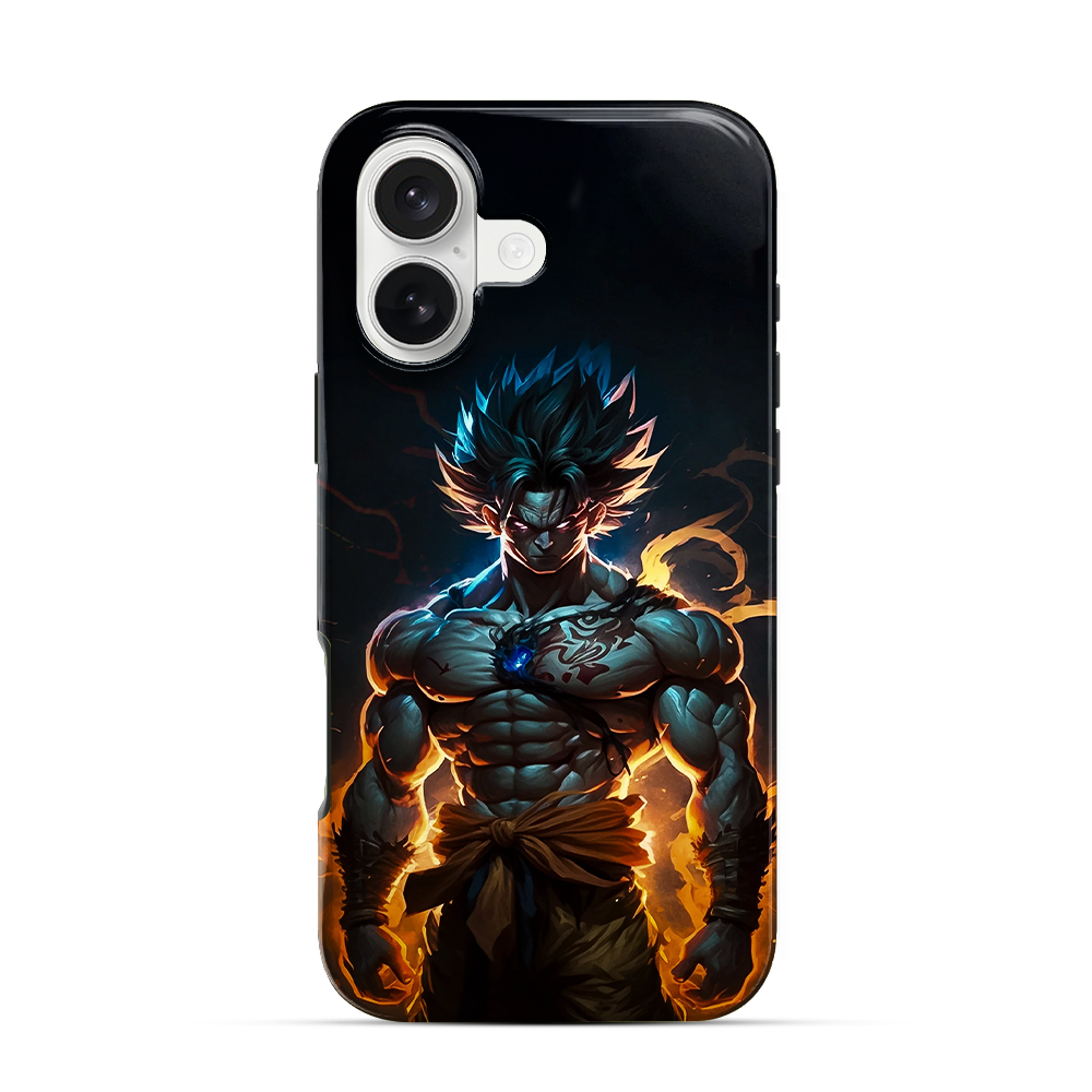 Anime Goku Ultra Instinct iPhone 17 Case