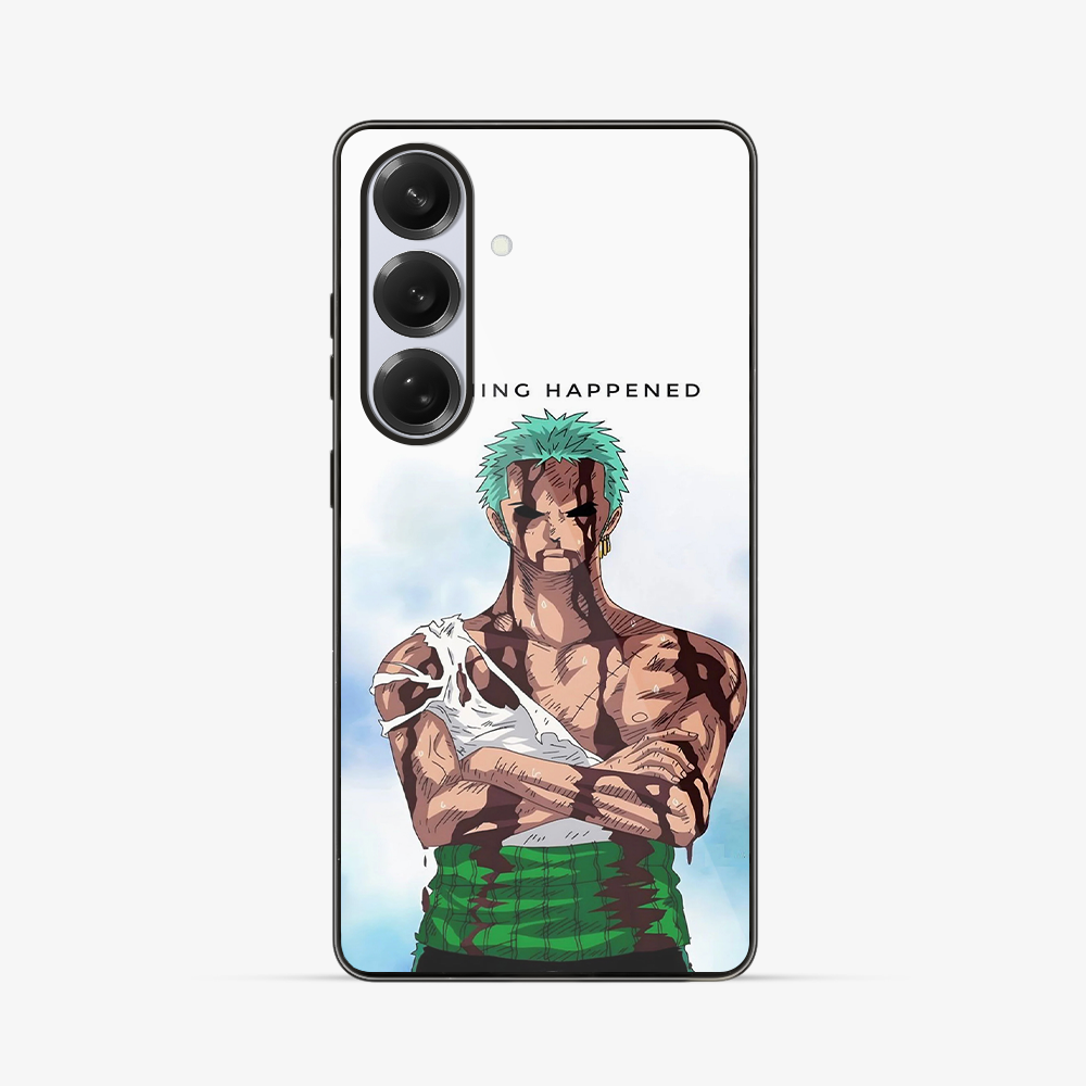 Anime Roronoa Zoro Samsung Phone Case Glass Case