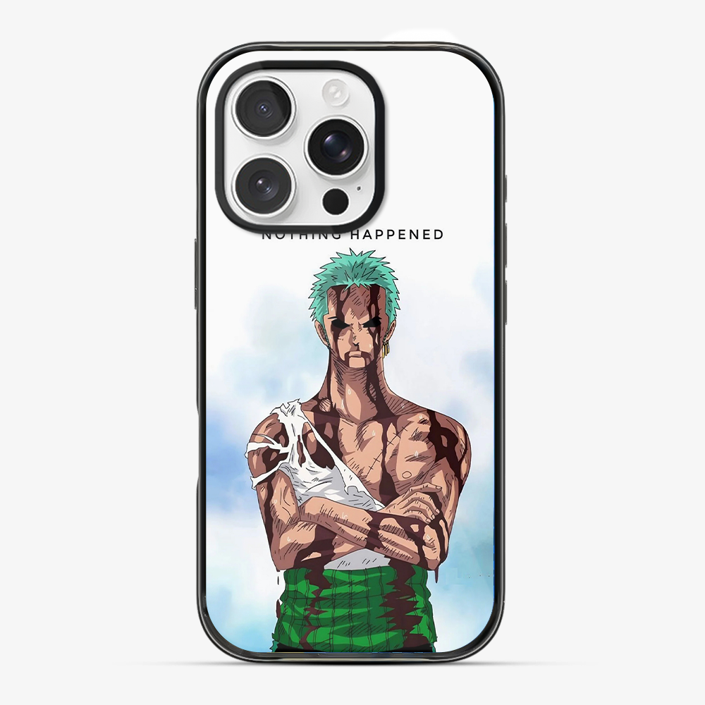 Anime Roronoa Zoro Phone Case Anti Yellow Silicone Case