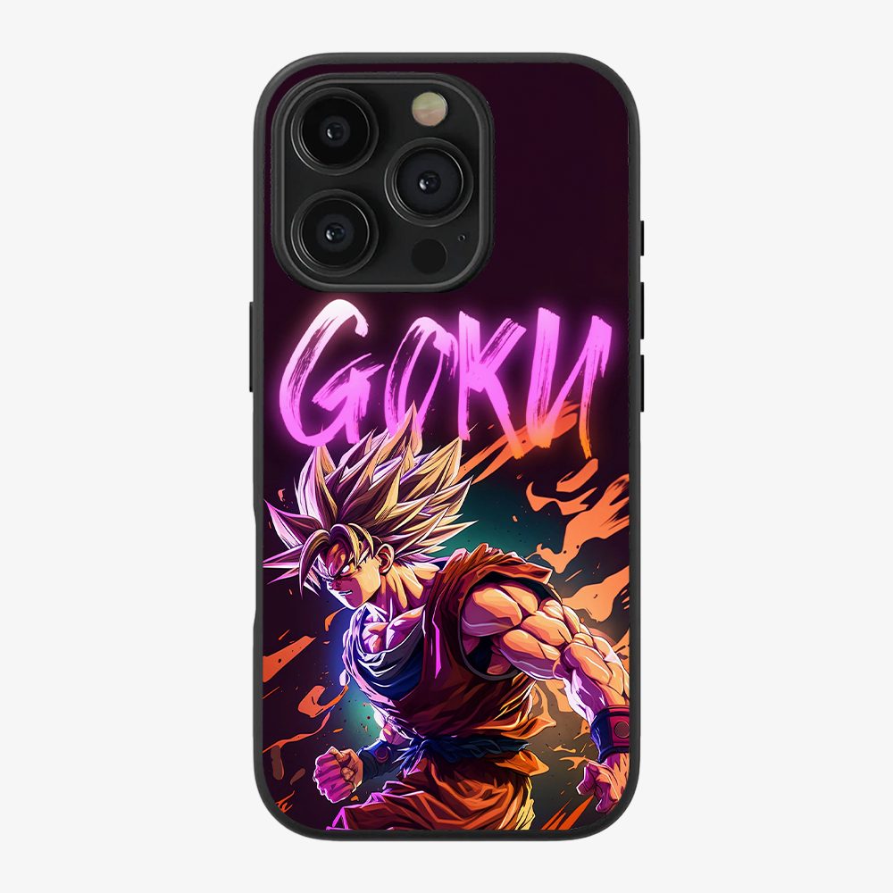 Anime Goku Super Phone Case Clear Silicone Case