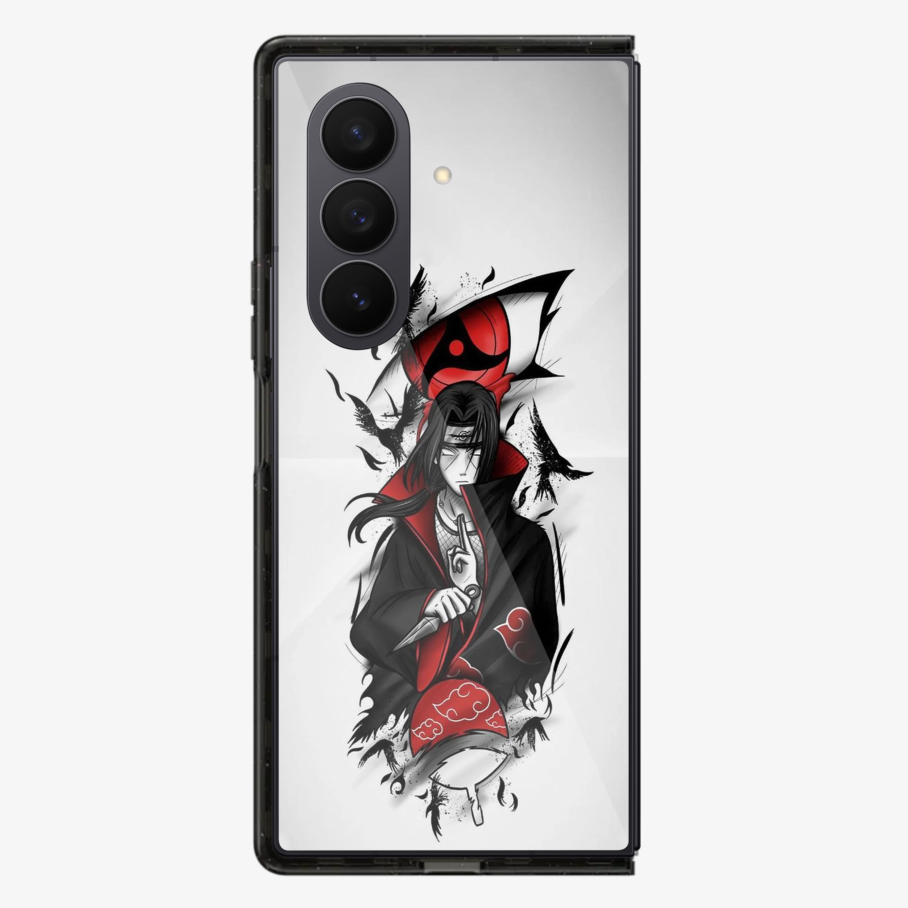 Itachi Sharingan Phone Samsung Z Fold Phone Case