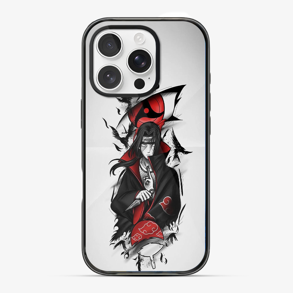 Itachi Sharingan Anime Phone Case Anti Yellow Silicone Case