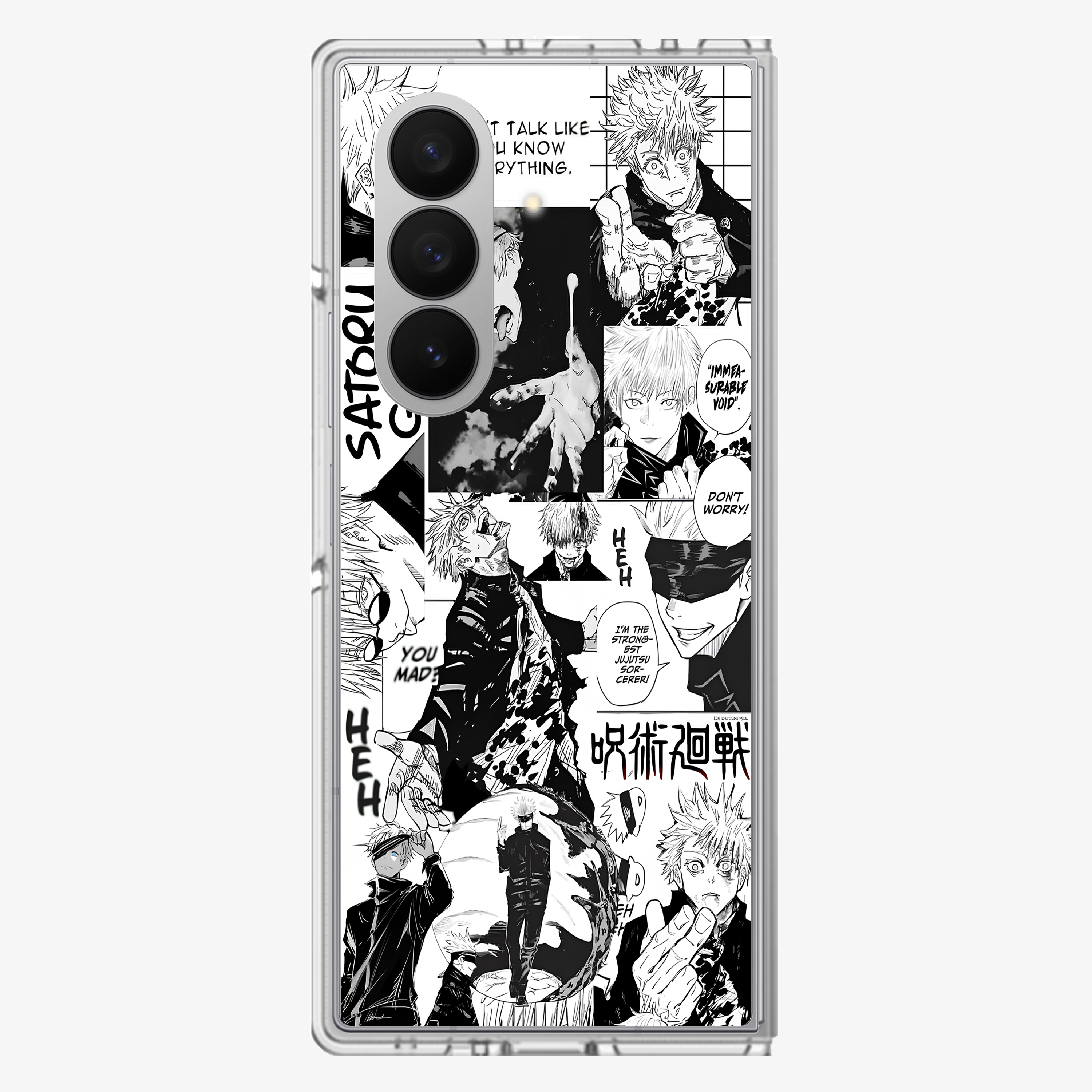 Gojo Satoru Jujutsu Kaisen Phone Samsung Z Fold Phone Case