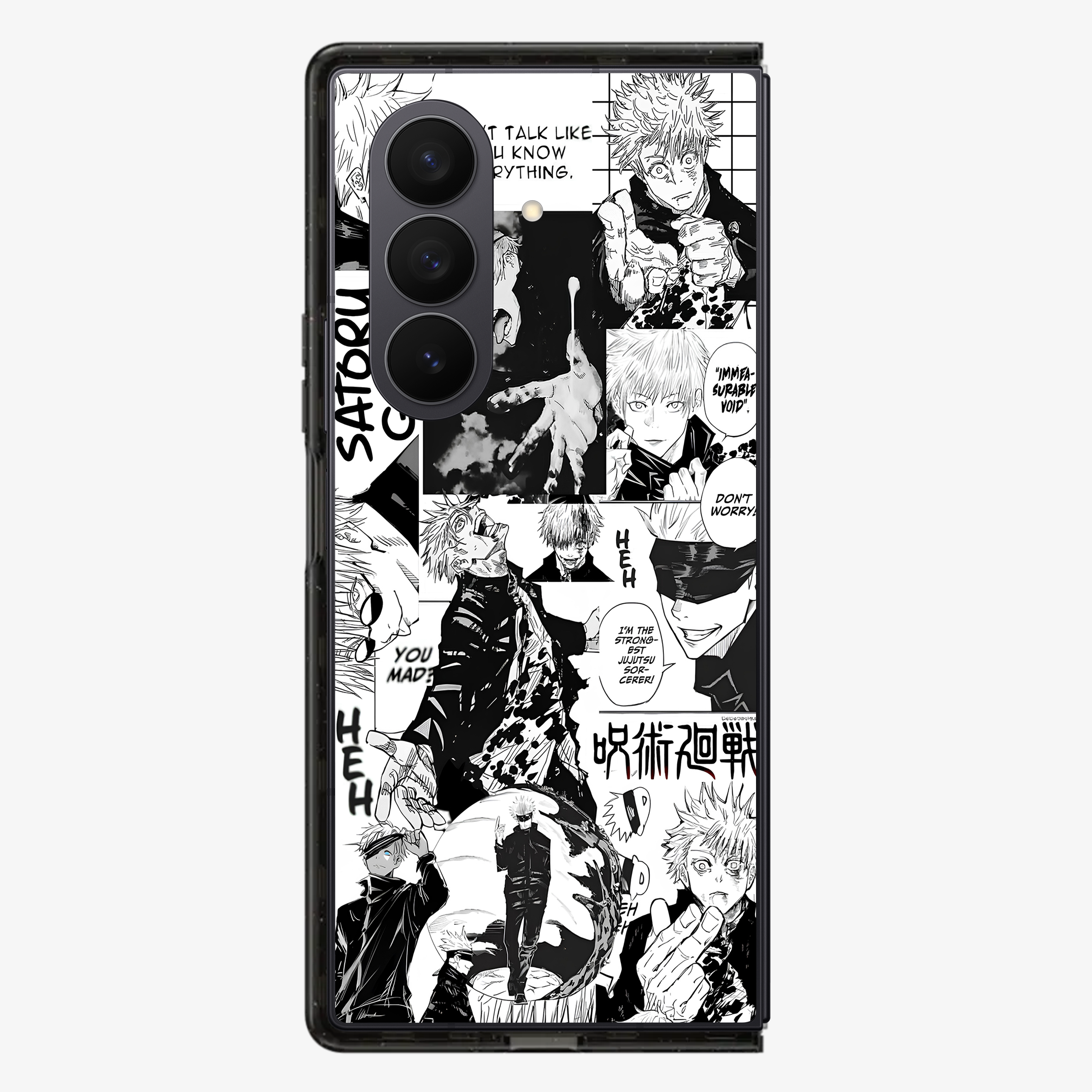 Gojo Satoru Jujutsu Kaisen Phone Samsung Z Fold Phone Case