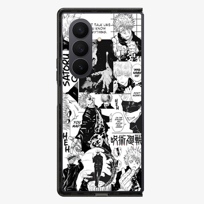 Gojo Satoru Jujutsu Kaisen Phone Samsung Z Fold Phone Case