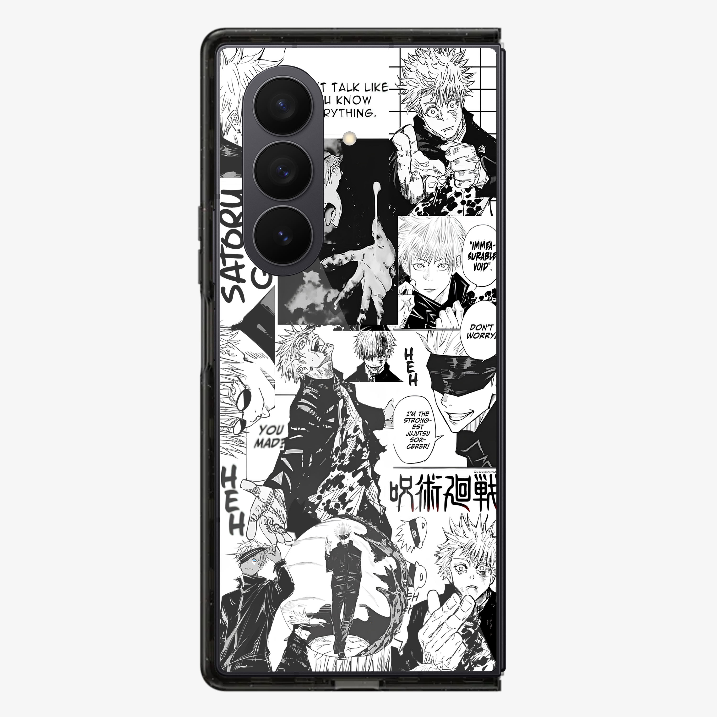 Gojo Satoru Jujutsu Kaisen Phone Samsung Z Fold Phone Case