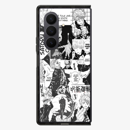 Gojo Satoru Jujutsu Kaisen Phone Samsung Z Fold Phone Case