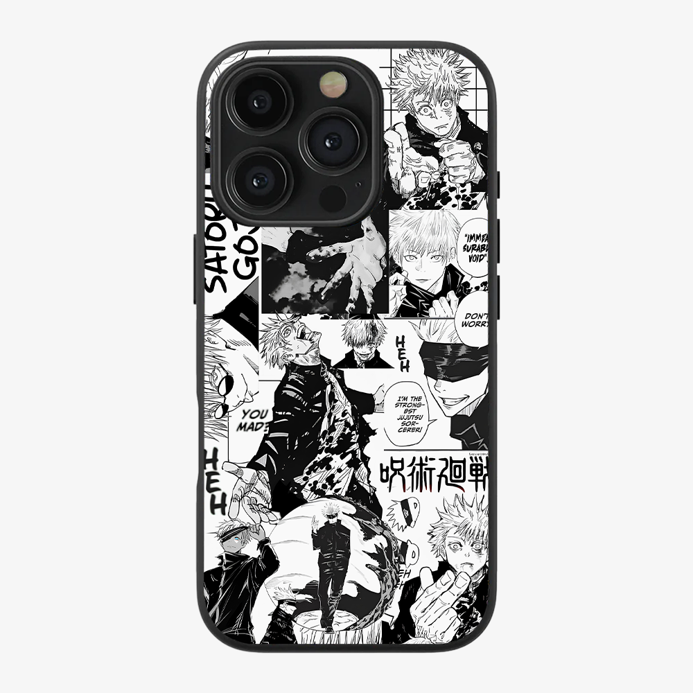 Gojo Satoru Jujutsu Kaisen Phone Case Clear Silicone Case