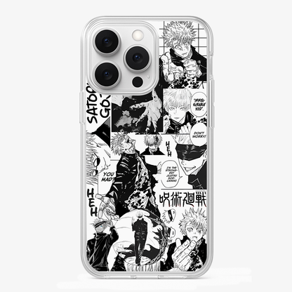 Gojo Satoru Jujutsu Kaisen Anime Phone Case Glass Case