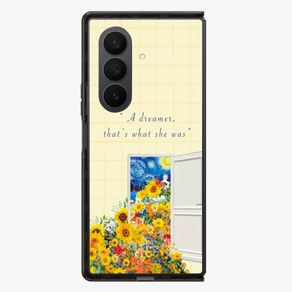 Blooming Dream Van Gogh  Phone Samsung Z Fold Phone Case