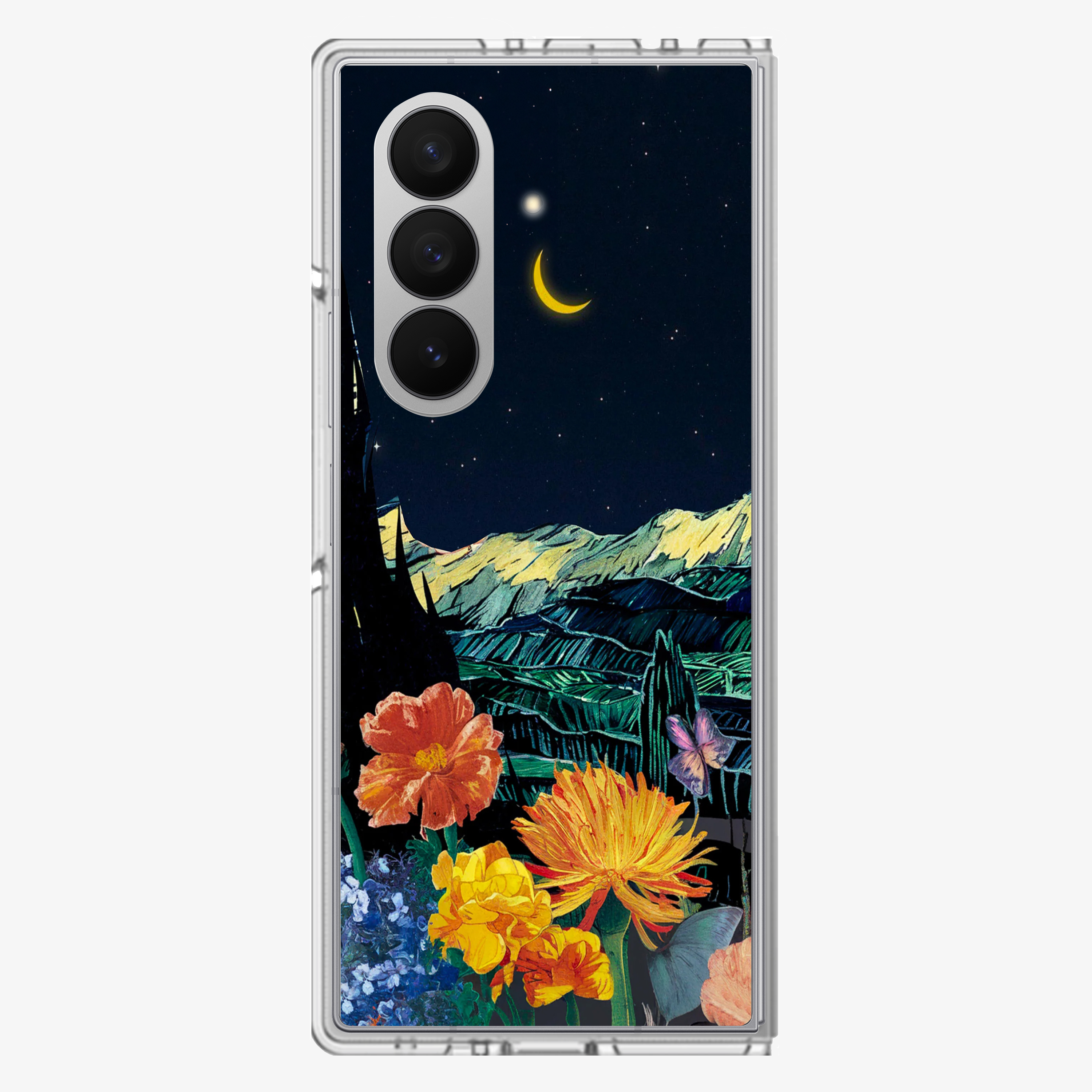 Crescent Moon Samsung Z Fold Phone Case