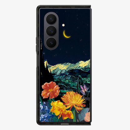 Crescent Moon Samsung Z Fold Phone Case
