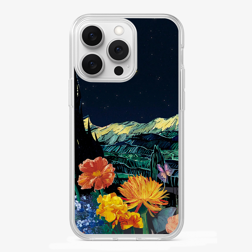 Crescent Moon Phone Case Glass Case