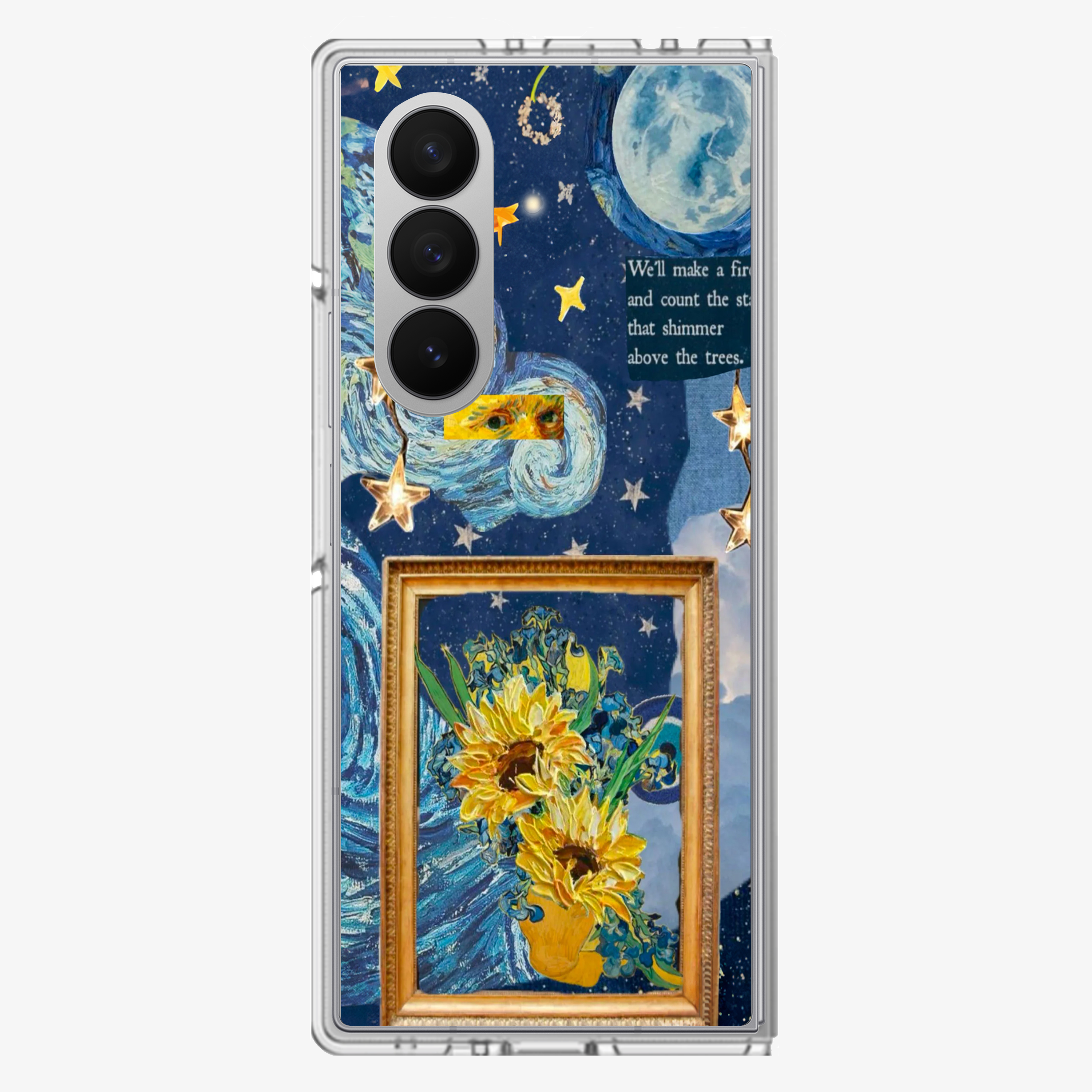 Van Gogh's Dream Phone Samsung Z Fold Phone Case