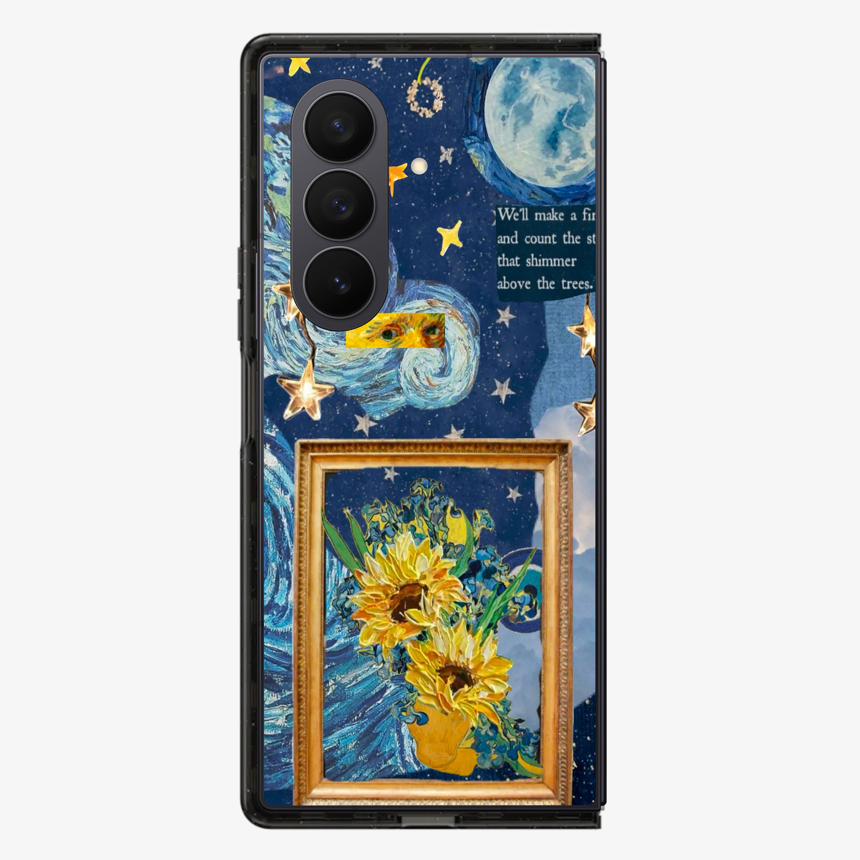 Van Gogh's Dream Phone Samsung Z Fold Phone Case
